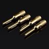 1Pcs Rhodium Plated Audio Speaker Banana Connector Solder Free Banana Adapter  Audio Video System