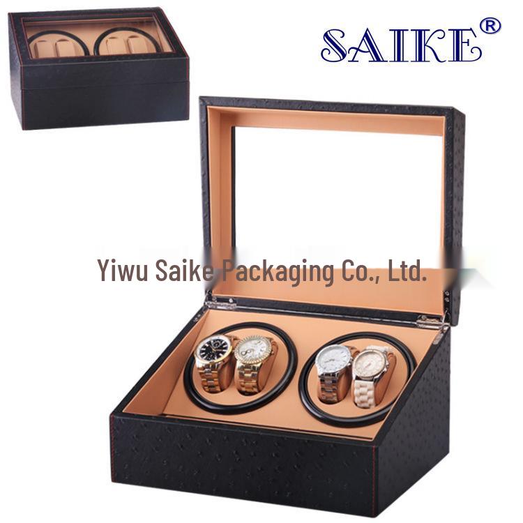 Коробка для автоматической подзаводки часов с электромотором для механических часов