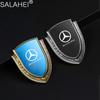 FCM5   3D Metal Shield Car Badge Sticker Body Side Decorative Modified Decal Luxury For Mercedes Benz C E S Class GLA GLC GLB GLE GLS