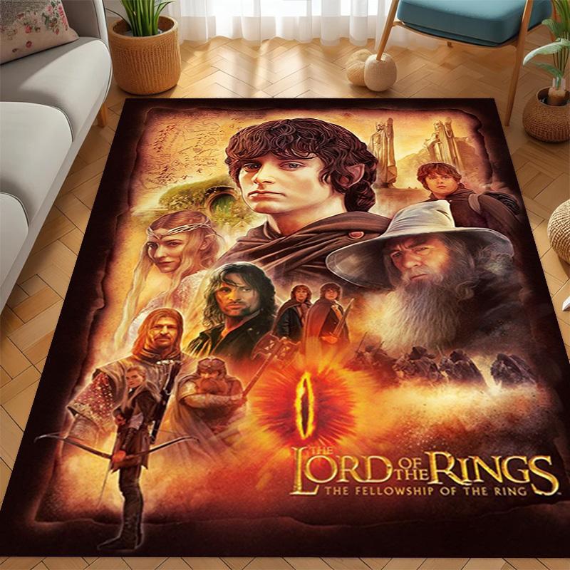 Middle-earth's Epic Saga carpet Living room and bedroom mats Suitable for all seasons Bathroom mat Art Protective pad