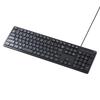 Sanwa Supply Silent Keyboard (Wired, with Numeric Keypad) SKB-SL37BK