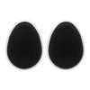 2Pcs Hair Scalp Brush Soft Round Teeth Massage Portable Egg Shape Shampoo Brush Comb