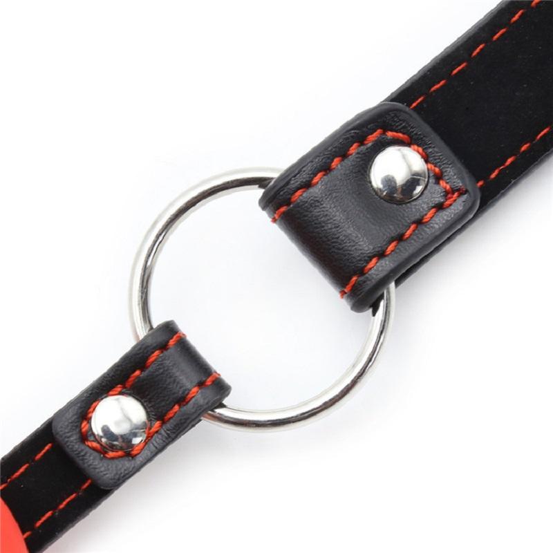 Безопасный мягкий силиконовый кляп в форме сердца с открытым ртом, мяч для БДСМ-бондажа, кляп в виде шара, эротические секс-игрушки для женщин, пар, секс-игры для взрослых