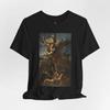 Best Selling Fashion Archangel Michael Vanquishing Satan Tee Retro Streetwear High-quality Crew-neck Short-sleeved Men's T-shirt