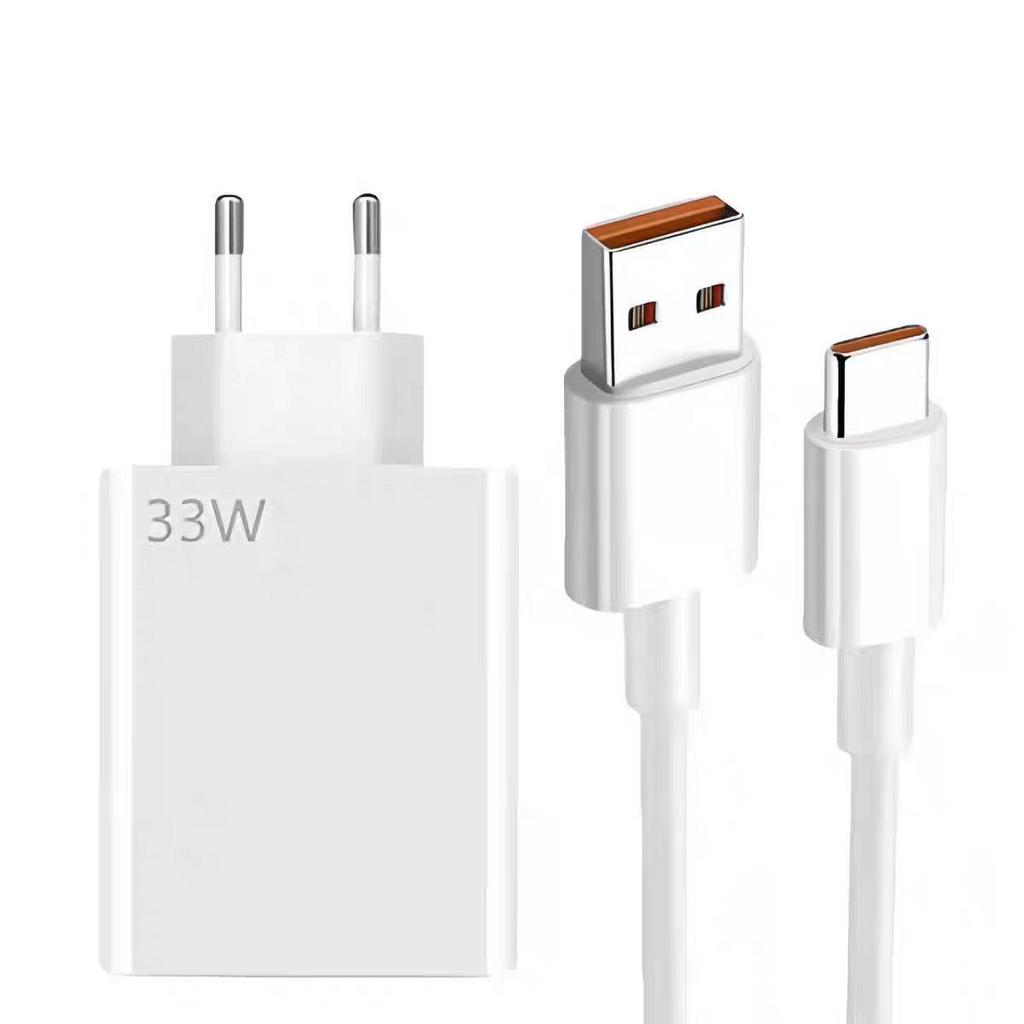 Быстрое зарядное устройство Xiaomi 33 В для Великобритании/ЕС, USB-адаптер для зарядки мобильного телефона, Оригинальный комплект