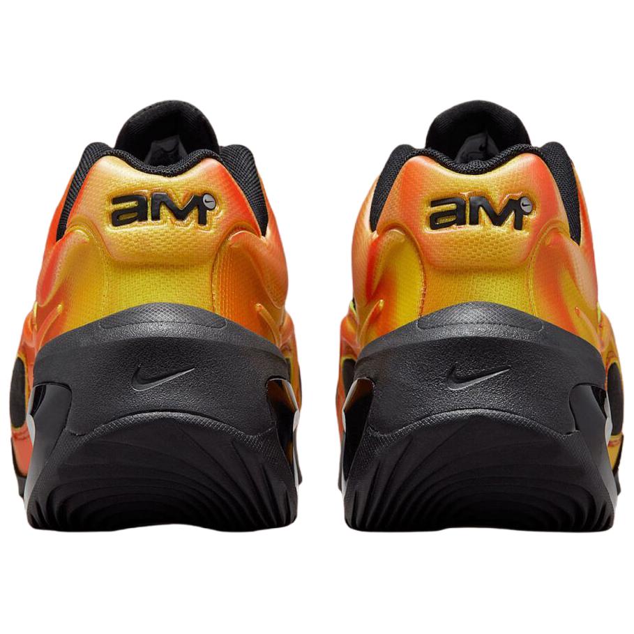 Nike Air Max Muse Износостойкие Низкие кроссовки для бега Унисекс Желто-черные Кроссовки Повседневная обувь IB4396-001