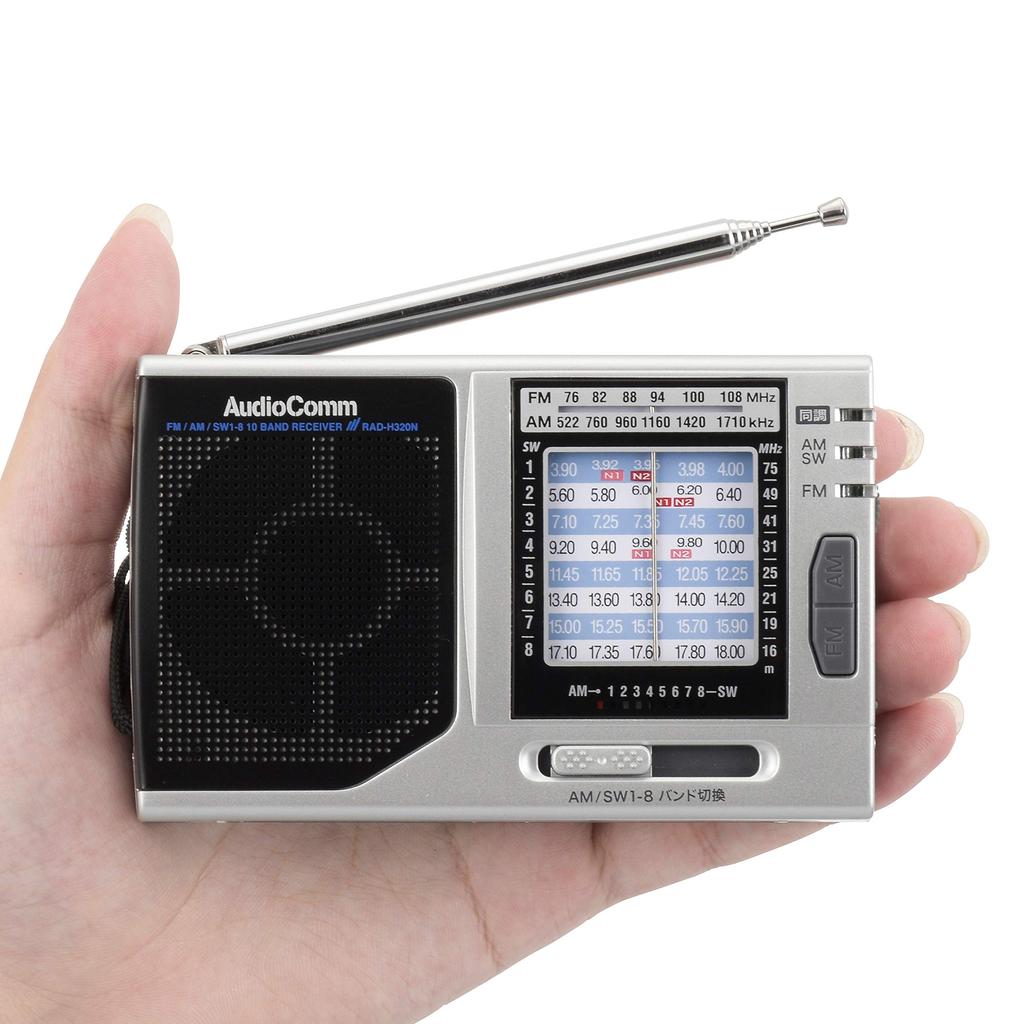 Ohm Electric AudioComm Портативное радио Tanpa OHM Silver RAD-H320N 03-1274