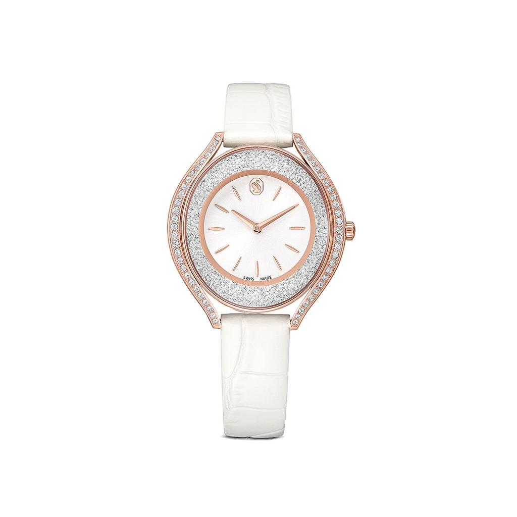 [SWAROVSKI] [Swiss made] Crystalline Aura Rose Gold Tone Watch 5730146