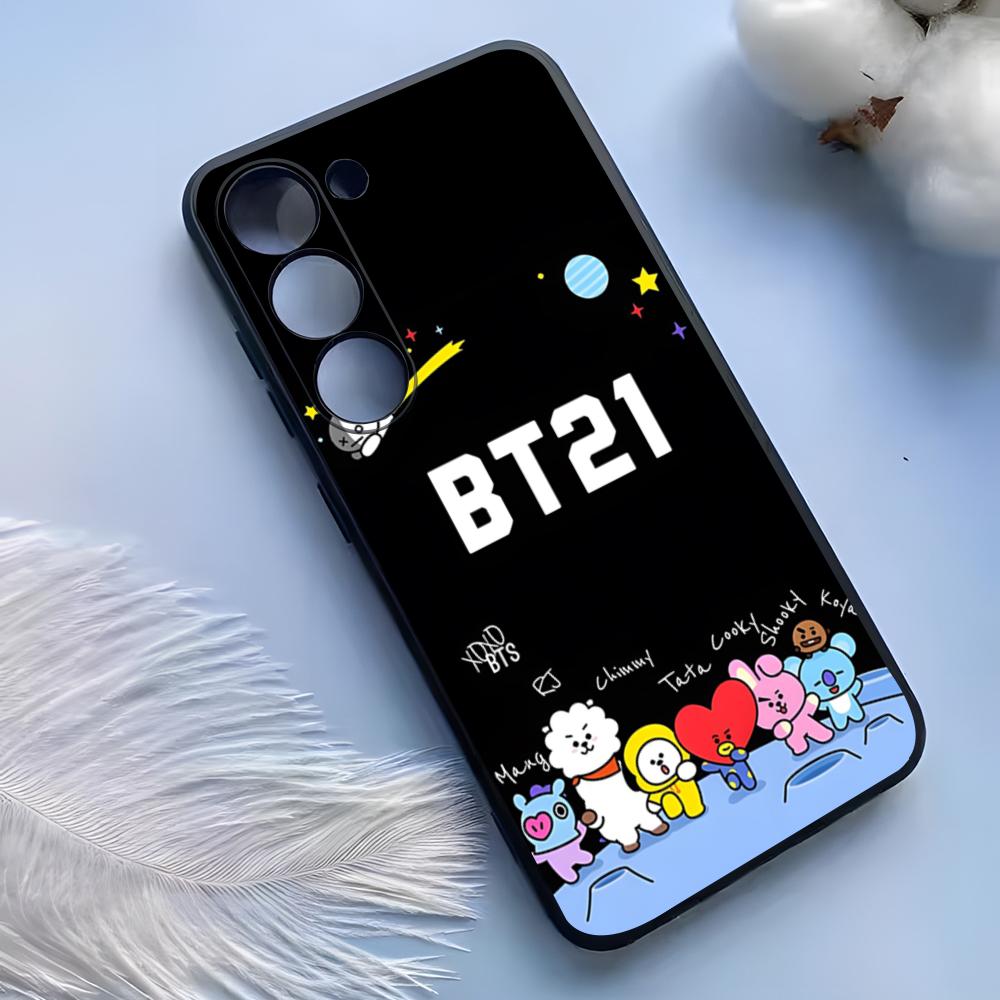 Чехол для телефона Hot-B-BTS-S для Samsung S25 Ultra S24 S23 S22 S21 S20 Plus Fe Galaxy A54 A53 A34 A25 Силиконовый чехол