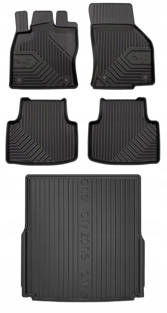 Set 77 Floor Mats And Mat Vw Passat B8 Estate 2014-2022