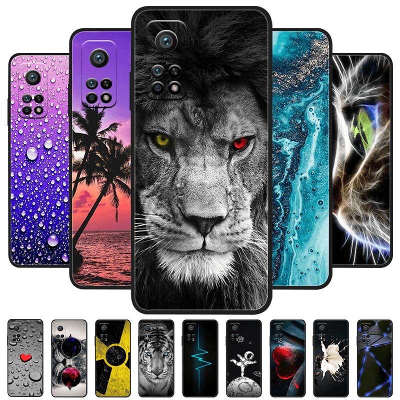 For Xiaomi Mi 10T Pro 5G Case Mi10T 10T Lite 5G Geometric Pattern Silicone TPU Matte Phone Cover For Redmi K30S Coque Bumper