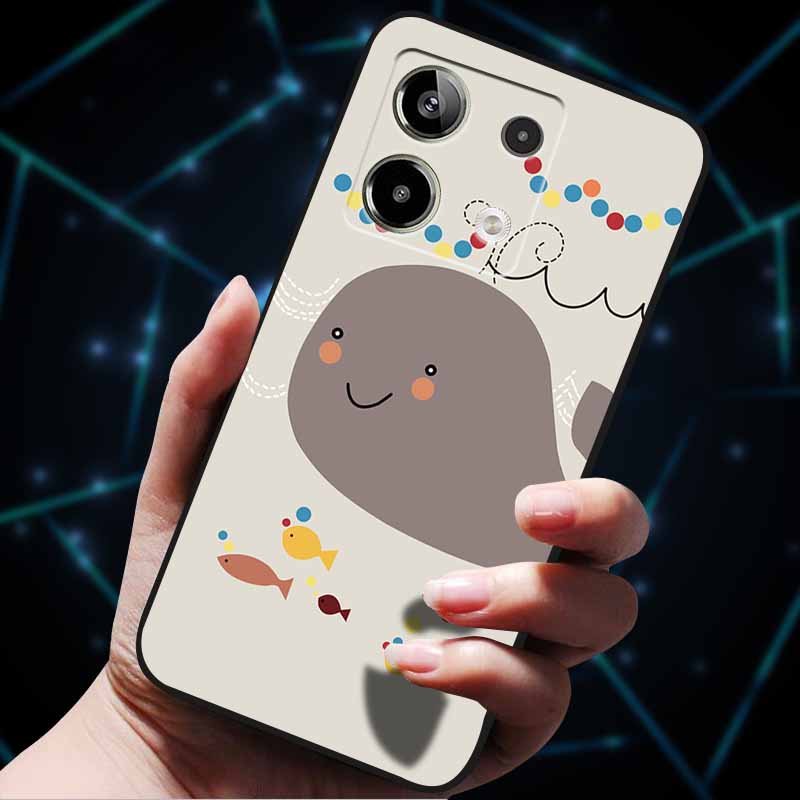 3D Цветочные тисненые чехлы для Redmi Note 13 Чехол Note13Pro 5G Мягкие силиконовые чехлы для телефона для Redmi Note 13 Pro Plus Задняя крышка Сумка