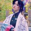 Аниме Demon Slayer Kimetsu No Yaiba Kochou Shinobu Косплей Костюм Парик Комплект Кимоно Униформа Хэллоуин Аниме Костюмы для Взрослых Детей
