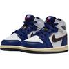 Air Jordan 1 Retro High OG TD Rare Air - Deep Royal Blue Детские кроссовки Белый Нейтрально-серый Черный FD1413-100