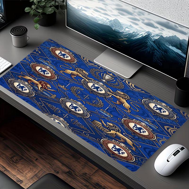 Chelsea Football Club Print Mouse Pad, for Keyboard Pad Laptop PC Mat for Office Home Use, Desk Decor, Perfect Birthday Gift for Gamers