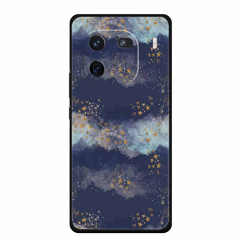 Чехол для Vivo iQOO 12 Мраморная расцветка Мягкий силикон ТПУ Чехлы для телефона Для Vivo iQOO 12 Pro 5G V2307A V2329A Цветной Новый чехол