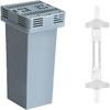 Набор из 4 фильтров, совместимый с машиной Soclean SC1200, включает сменный картридж и обратный клапан
