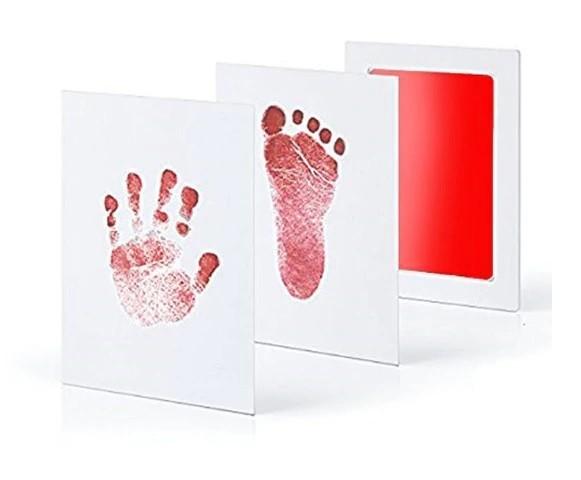 Non-marking Handprint Footprint Red