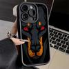Чехол для телефона iPhone 17 Air 16E 15 16 Pro Max Собака Доберман Крутой Чехол 14 Plus 13 12 Mini Мягкий Силиконовый Fundas
