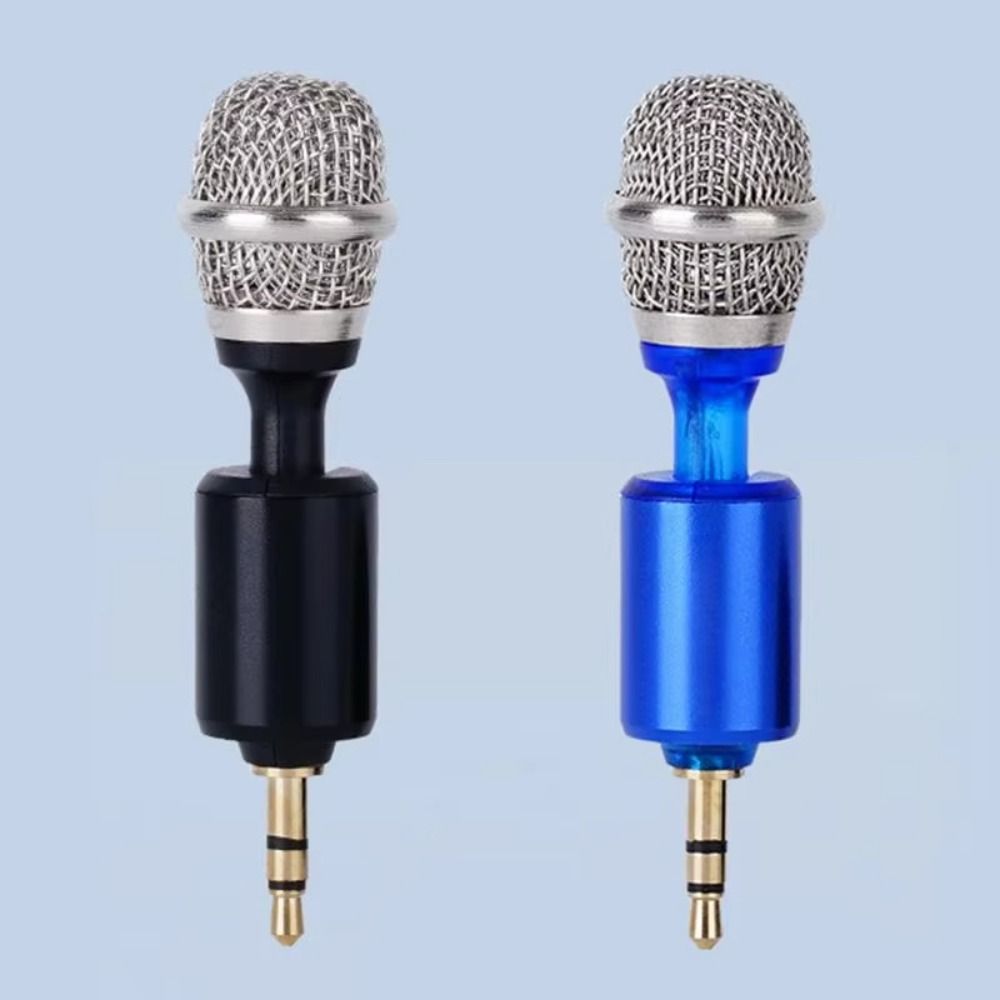 Bendable Mini Microphone 3/4 Level Metal Recording Microphone Condenser Microphone for Laptop
