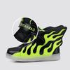 Children's LED Luminous Shoes Boys Girls Lights Usb Charging Boys and Girls Flash Shoes Sports Shoes High-top Sports Shoes