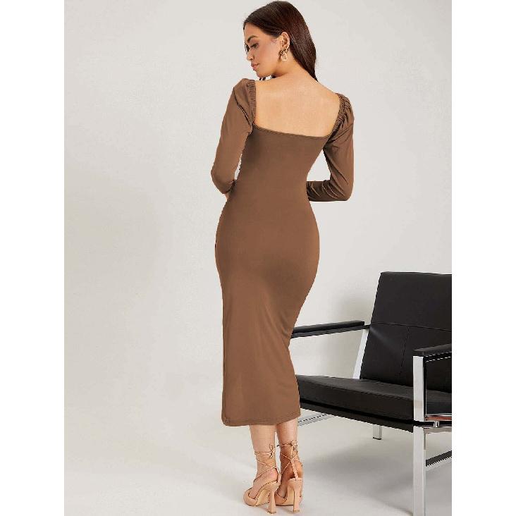 New Year Summer Vacation Beach Music Festival Commuting Work Comfortable Sexy Elegant Women'S Fashion Printed Dress