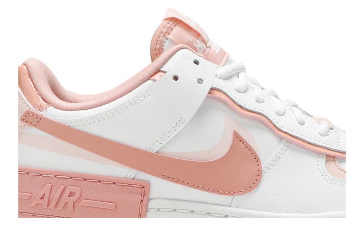 Women's Sneakers Nike Air Force 1 Low Shadow White Coral Pink (Women's)