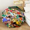 1PC  Hanna-barbera Characters Automatic Umbrella - Suitable Travel Outdoor Portable Umbrella Birthday Gift Daily Essentials