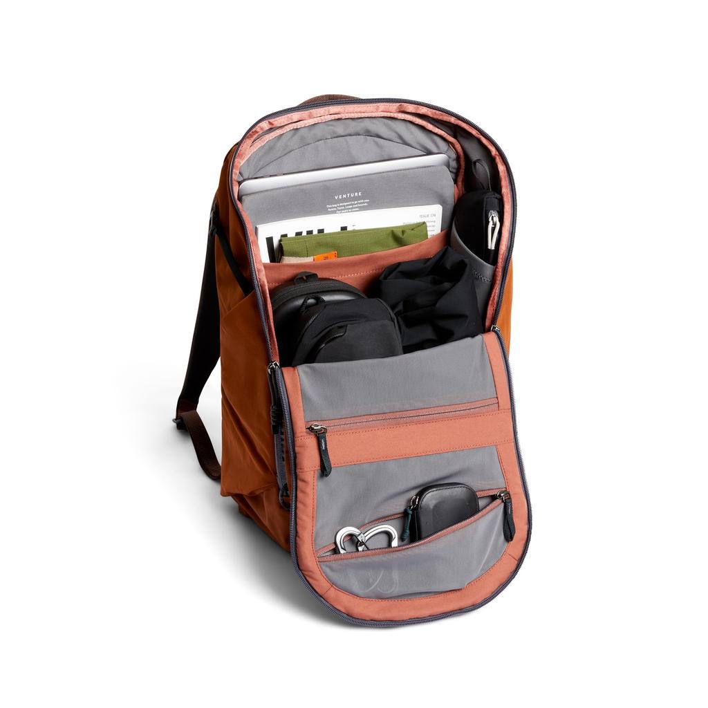 Рюкзак Venture Ready Pack емкостью 20 л, идеально подходящий для повседневного использования, вместительный рюкзак для хранения ПК, дорожный рюкзак для поездок на работу, бронзовый [Bellroy] -