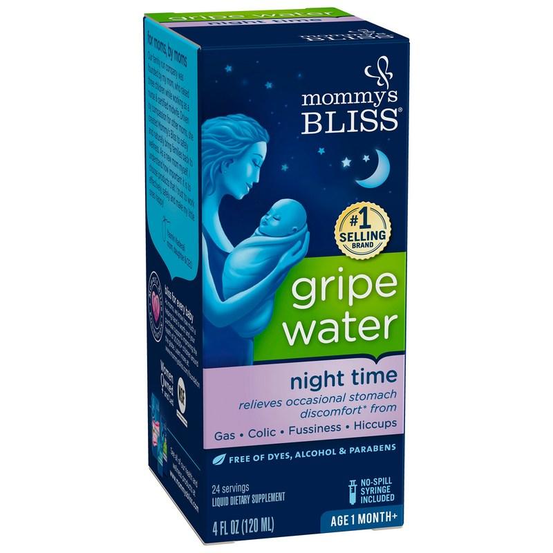 Mommy's Bliss Night Time Greif Colic Soothing Water 120ml, 1 unit