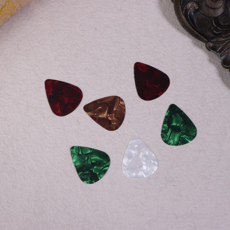 5 шт. Наклейки-карты нот для грифа гитары Аксессуары для гитары 6-струнная дека грифа Наклейки на лады Для начинающих гитаристов