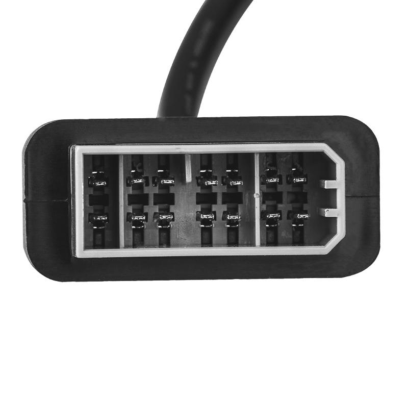 14-контактный разъем OBD1 на 16-контактный разъем OBD2, адаптер, кабель-переходник, диагностический инструмент для автомобильных аксессуаров Nissan