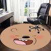 1 шт. Круглый ковер We Bare Bears для офиса, под офисные стулья, спальни, гостиной, домашний декор a1022200