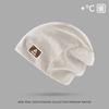 Pick hat men's winter new big head circumference pile cap toe cap casual warm cold hat men's style