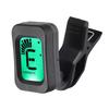 Guitar Tuner 12 Equal Temperament Multifunctional Clip On Electronic Tuner for Ukulele Bass Violin Tuner