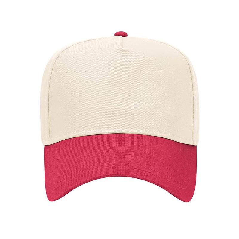 Cross-Border Otto Baseball Cap 5-Piece Light Board Color Matching Deep Top Hard Hip Hop Big Head Circumference Unisex
