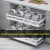 Hongfu Expandable Double-Layer Kitchen Dish Rack