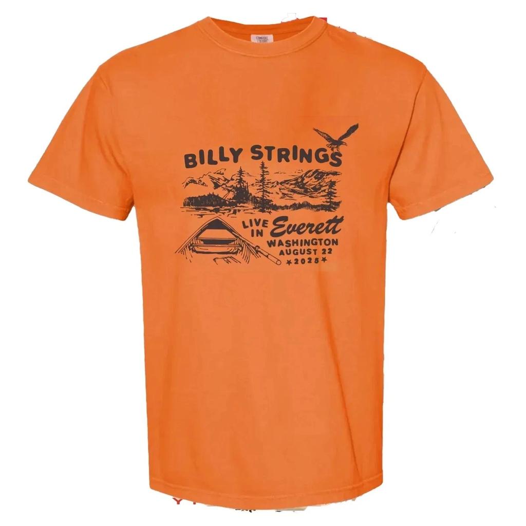 Billy Strings Live In Everett Washington 2025 T Shirt S-5XL