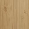 FLORO Sideboard Wax Brown 114 x 43 x 74 cm Solid Pine Wood