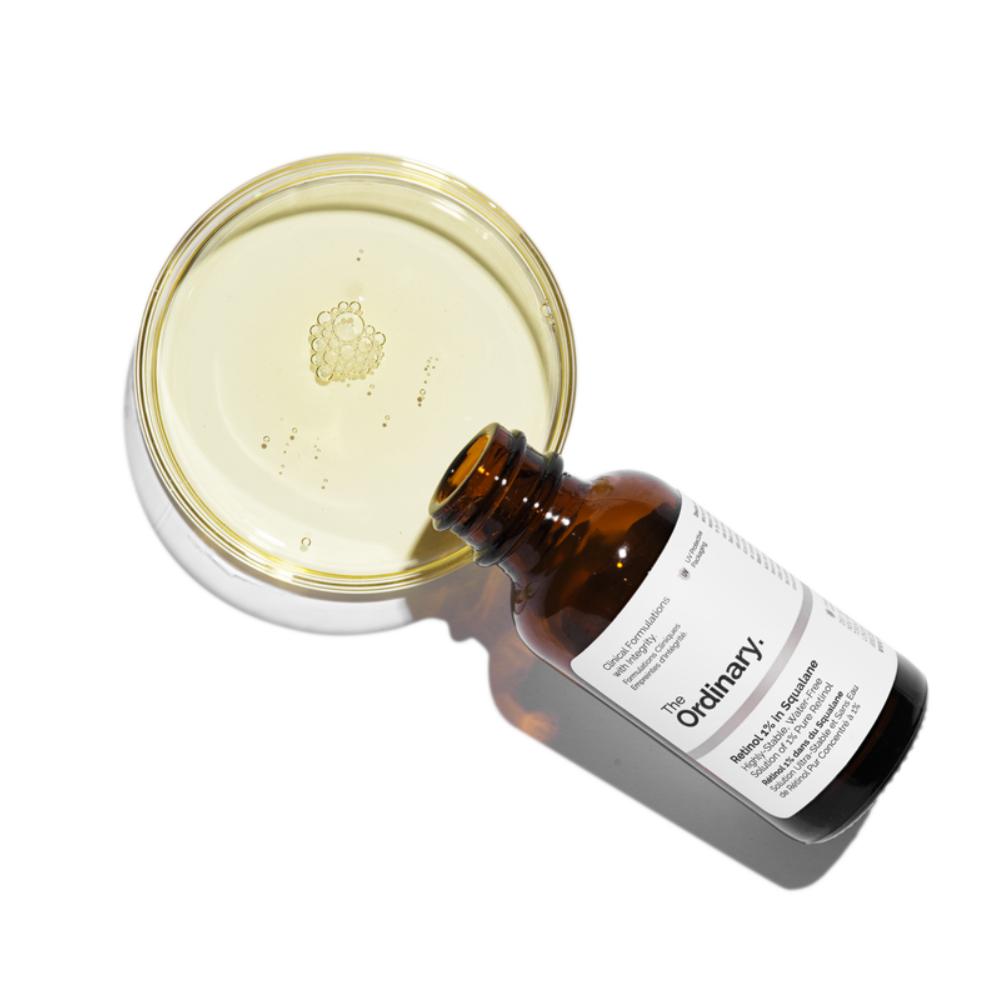 The Ordinary Retinol 0.2% in Squalane Serum 30ml – Skin Renewal, Fine Line Care, Korean