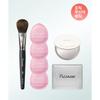 Piccasso Vitality Creation 108 Румяна + Мини-спонж для щек 4 шт. в наборе + Круглое двойное зеркало