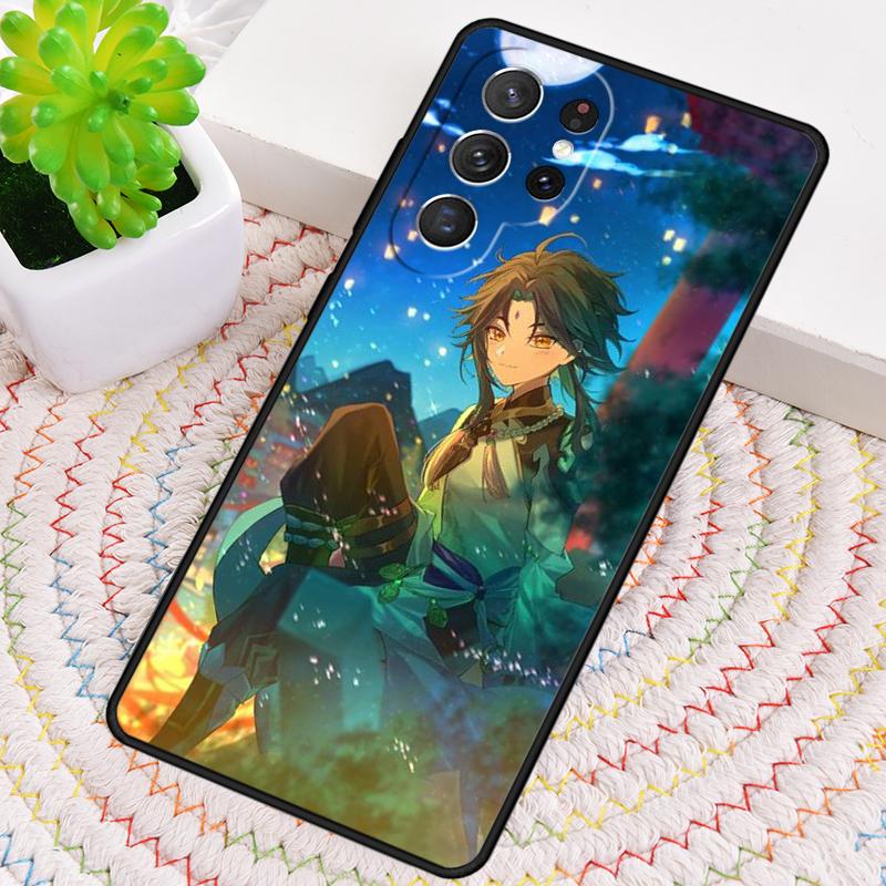Чехол для телефона из ТПУ Xiao Genshin Impact для Samsung Galaxy note 10 pro S26 S25 S24 S23 S22 Ultra Plus S21 FE S20 Ударопрочный чехол