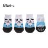 4Pcs/set New Pet Supplies Candy Color Anti-Slip Knitted Socks Puppy Boots Dog Shoes