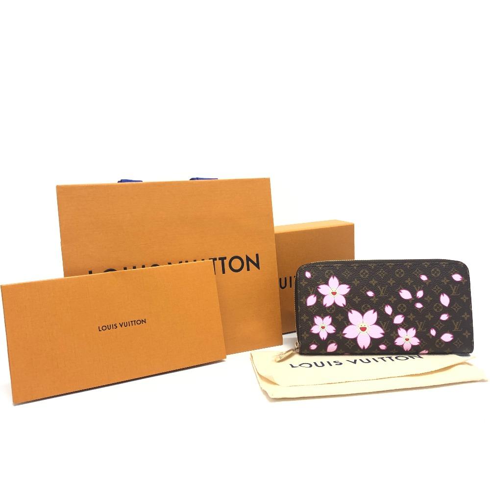 Louis Vuitton M13433 Murakami Takashi Monogram Zippy Wallet Cherry Blossom