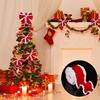 DIY Christmas Bows 1/5m Christmas Gift Packing Ribbon Portable Wreath Bows  Christmas Decoration