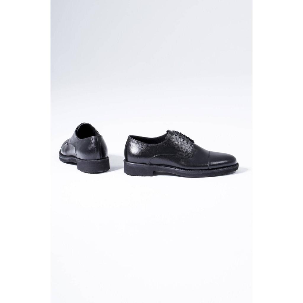 Классическая мужская обувь из натуральной кожи Дерби на шнуровке