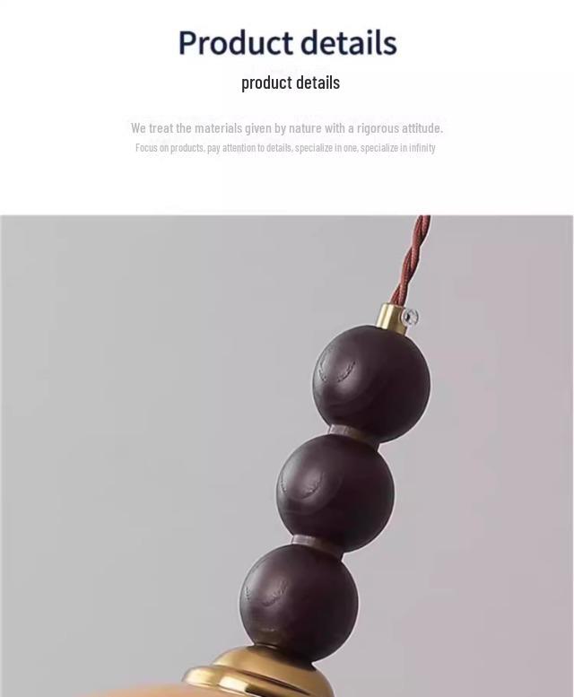 Caramel Glass Chandelier: Retro Wabi-Sabi Design for Bedroom, Restaurant, or Bar.