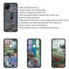 Чехол для iPhone 17 16 15 Xiaomi Poco Redmi Note 14 13 12 11 Pro Max Samsung Galaxy S25 S24 OPPO Huawei Клод Моне Водяные лилии Кот Узор Чехол для телефона