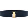Solid Color Waist Strap Wide Waist Belts Exquisite Stretch Waistband  Women