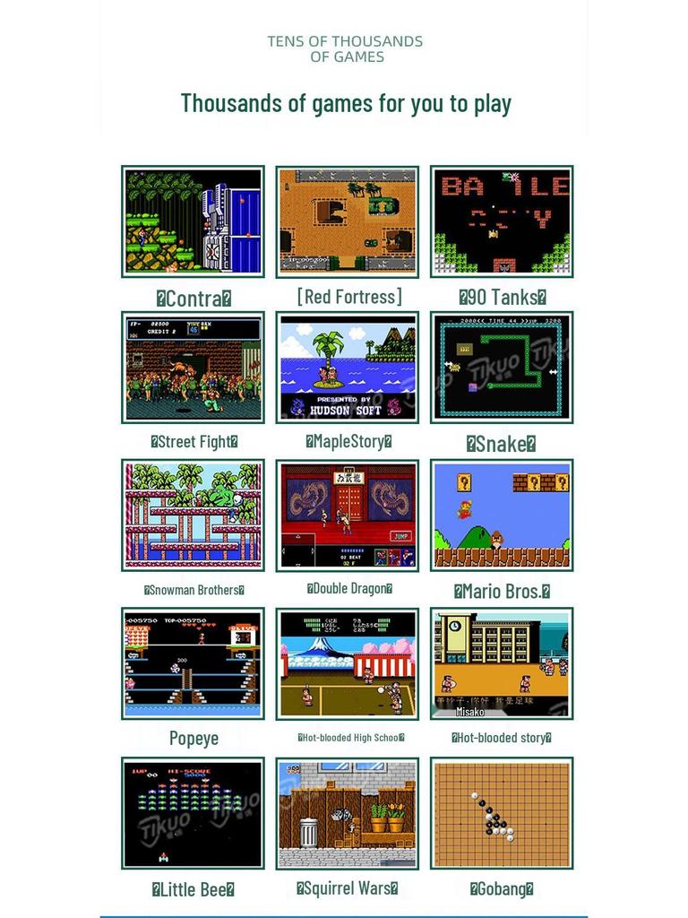 Портативная игровая консоль R36S: Эмулятор HD PSP и GBA с двойным джойстиком для аркадных игр и King of Fighters.